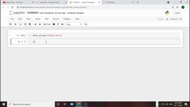 Print "Hello World" in python | Python Tutorial Series #1 смотреть онлайн