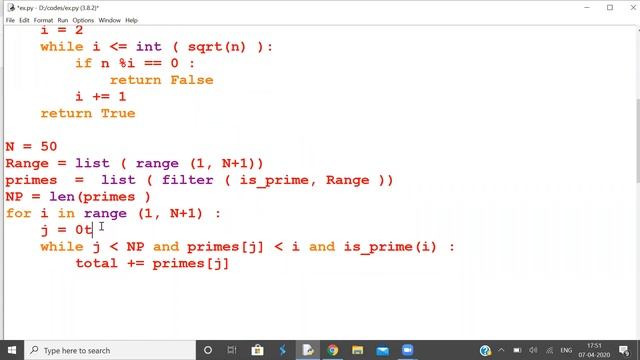codevita sum of consecutive primes смотреть онлайн