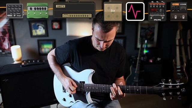 Line 6 Helix | Yamaha RS320 | Placater | Ownhammer | 1 Min Mess about! смотреть онлайн