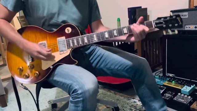 Gibson R9 into Friedman Dirty Shirley 40. 2x12 greenbacks. смотреть онлайн