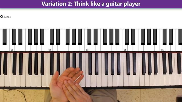 Piano Lessons for Beginners: Part 2 - Interesting chord accompaniment patterns смотреть онлайн
