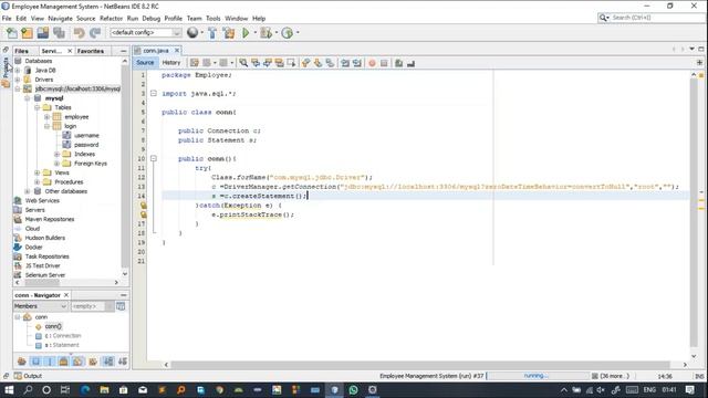 Employee Management System | Java Application | Part 1 смотреть онлайн