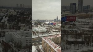 Москва ВДНХ вид с 25 этажа отеля Космос выставка Россия 🍎