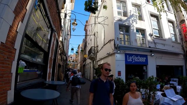 Brussels (Bruxelles), Belgium Walking Tour (4k Ultra HD 60 Fps) - With Captions