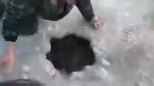 Жесть!Ловят рыбу руками! смотреть онлайн