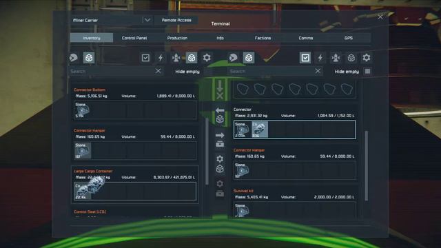 Space Engineers Mining Support Ship смотреть онлайн