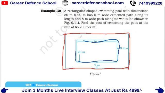 Sainik School/RIMC/RMS/JNV | Class - 6 | Maths - Area & Perimeter | Join Online Classes | 741999922 смотреть онлайн