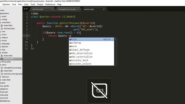 How to Make Password Change Functionality using PHP Codeigniter смотреть онлайн