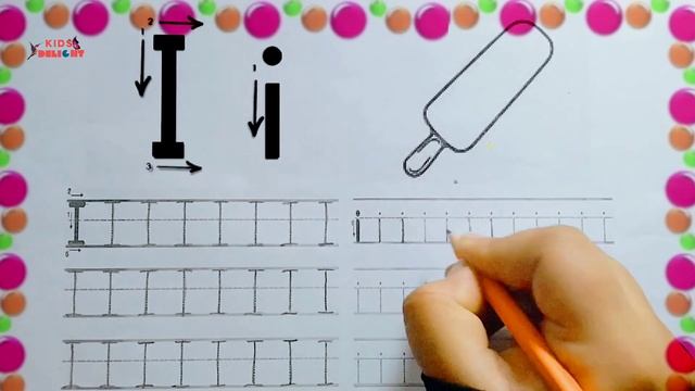 Tracing Alphabet Ii | Alphabets Practice For Toddlers | How to Write Small And Capital Letter Ii смотреть онлайн