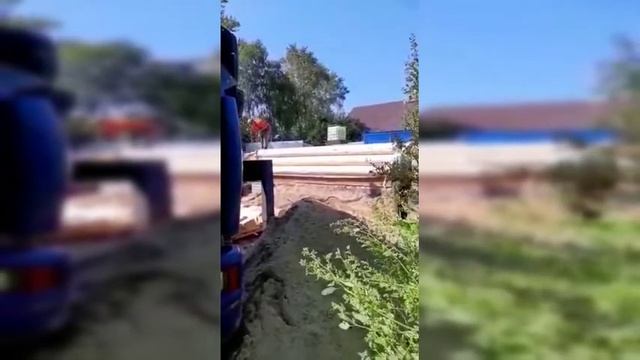 Репортаж со стройки дома 6 на 6 в поселке Октябрьский смотреть онлайн