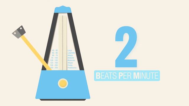 2 BPM Metronome | The BLuetiFuLL MeTRoNoME