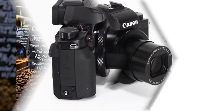Canon PowerShot G5 X Product Overview смотреть онлайн