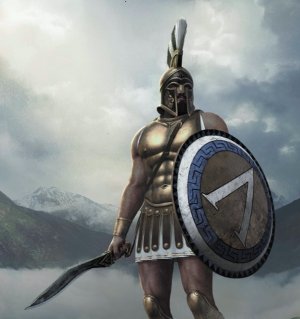 Тэм Гринхилл - Раздумье воина перед боем (300 спартанцев)