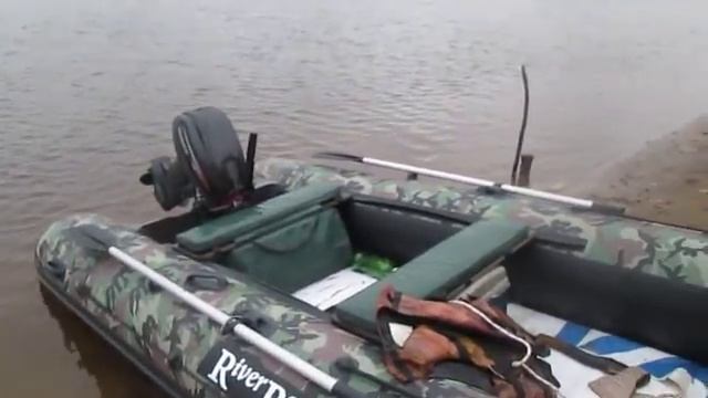 Рыбалка на Вятке. Новая лодка. смотреть онлайн