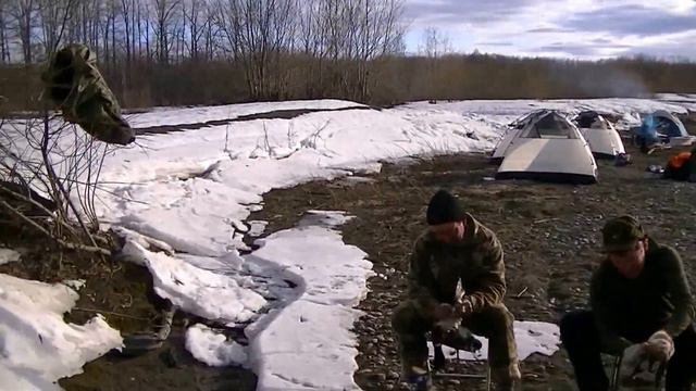 Рыболовно-охотничий тур по реке Камчатка, организованный компанией "Эвентус", май 2013 года. ч. 2 смотреть онлайн