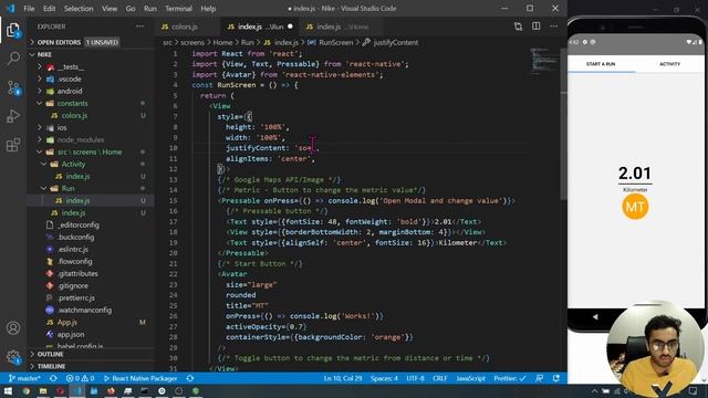 Nike Run Club Clone using React Native and MERN Stack for Beginners [1] || Production Level Apps смотреть онлайн
