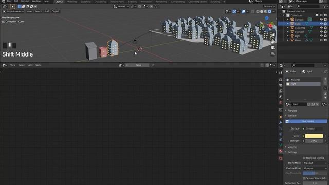 Blender Procedural Sci-Fi City Easy Tutorial I Blender 2.93.3 I Hindi смотреть онлайн