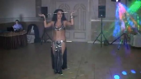 Diana Bastet Belly Dance With Sword (some of performance ...)