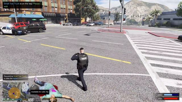GTA V - LSPDFR 0.4.4 - LSPD/LAPD - Multiple Mafia Shootouts/First Person Shooting/SWAT Called - 4K смотреть онлайн