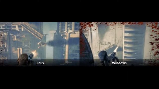 Spec Ops: The Line - comparing native version of Linux versus native version of Windows смотреть онлайн