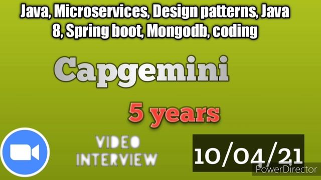 Selected| Capgemini java realtime interview 5 years experience. spring boot, Microservices смотреть онлайн