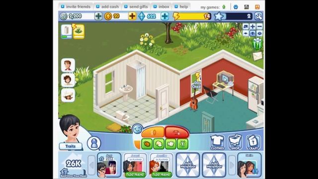 The Sims Social Gameplay смотреть онлайн
