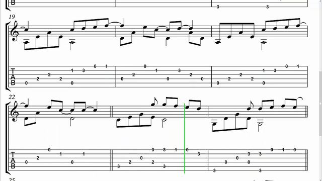 Right Here Waiting - Fingerstyle Guitar Tab смотреть онлайн