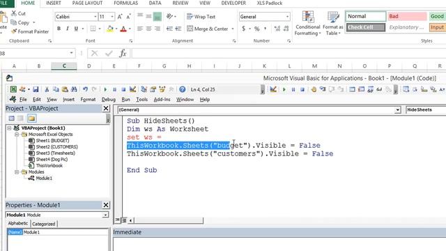 Hide Multiple Sheets in Excel VBA - ExcelVbaIsFun Quick Tips смотреть онлайн