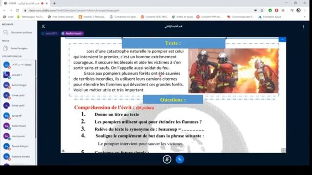حل اختبار في الفرنسية للسنة الخامسة ابتدائــي смотреть онлайн