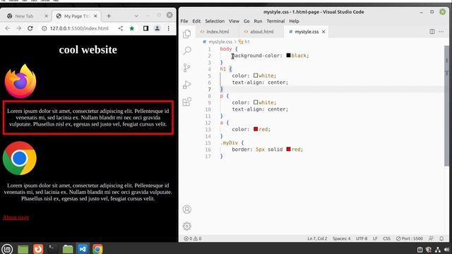 0036 HTML and CSS comments and how to disable some styles or themes смотреть онлайн