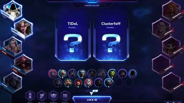 Heroes of the Storm - Rank 1 Hero League Games смотреть онлайн