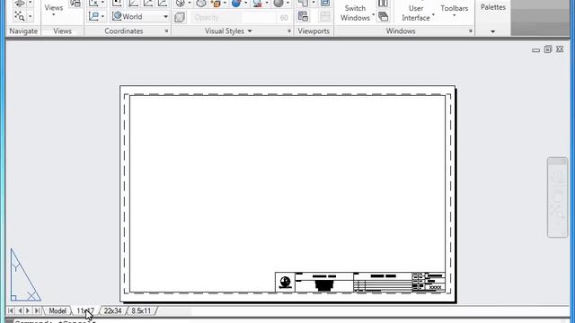 AutoCAD 2011 - 03 Çizimler: 06 Şablonlarla Çalışmak смотреть онлайн