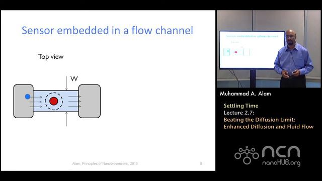 nanoHUB-U Nanobiosensors L2.7: Settling Time - Beating the Diffusion Limit смотреть онлайн