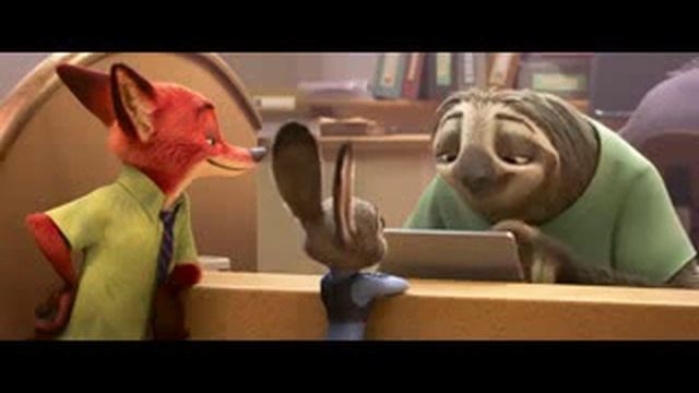 Зверополис.Сцена с ленивцами(наоборот) смотреть онлайн