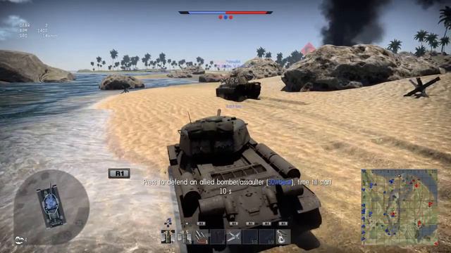 War Thunder - T34 100 смотреть онлайн