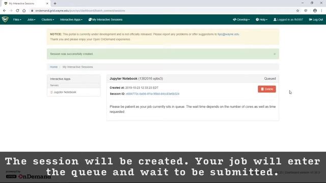 How to Run Jupyter Notebook OnDemand смотреть онлайн