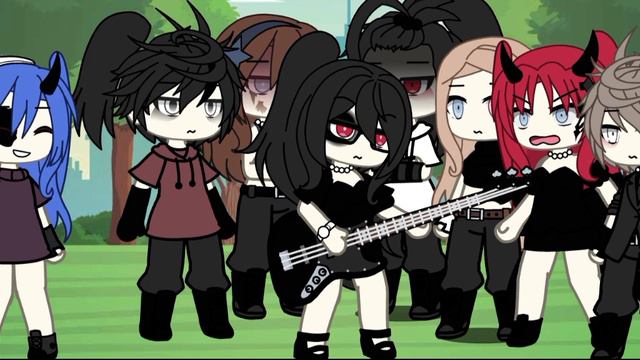 Песенный батл бывших | гача лайф |1 раз 😰 #гача