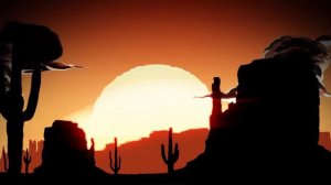 Заставка для видео дикий запад   фон для видеомонтажа