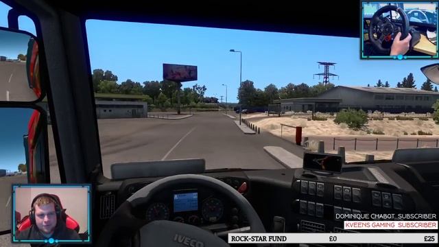 Euro Truck Simulator 2 - Multiplayer | Logitech g29 gameplay | #10 смотреть онлайн