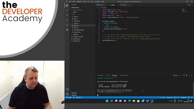 Tech Tips - Quickly Create a React App and add it to GitHub using VSCode смотреть онлайн