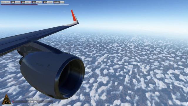 X-Plane 11 | Airbus A320 Aeroflot | Гамбург [EDDH] - Москва [UUEE] | xEnviro 1.16 Vatsim Live HD смотреть онлайн
