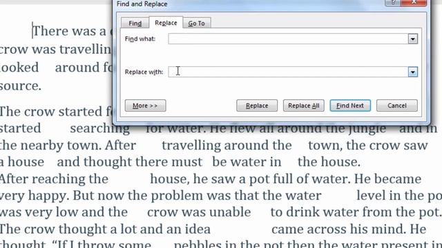 Remove Extra Spaces in MS Word | MS word space remove between words смотреть онлайн