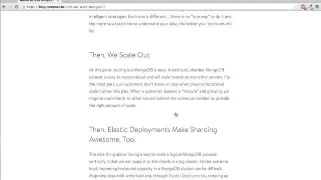 Scaling MongoDB смотреть онлайн
