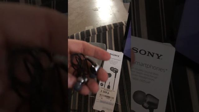 Проводные наушники Sony смотреть онлайн