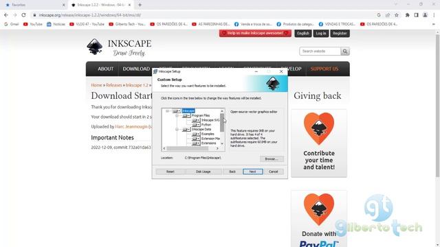 Com baixar e instalar o INKSCAPE GRÁTIS 2023 - Semelhante ao CorelDRAW смотреть онлайн