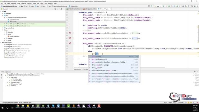 Android Development Tutorial - Bluetooth Print смотреть онлайн