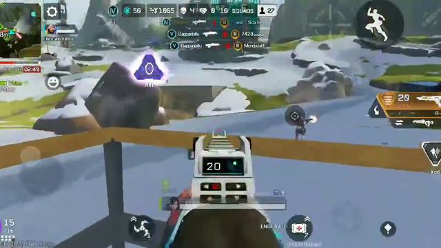 Lag Can't Stop Me.. Apex Legends Mobile (30FPS Gameplay) смотреть онлайн