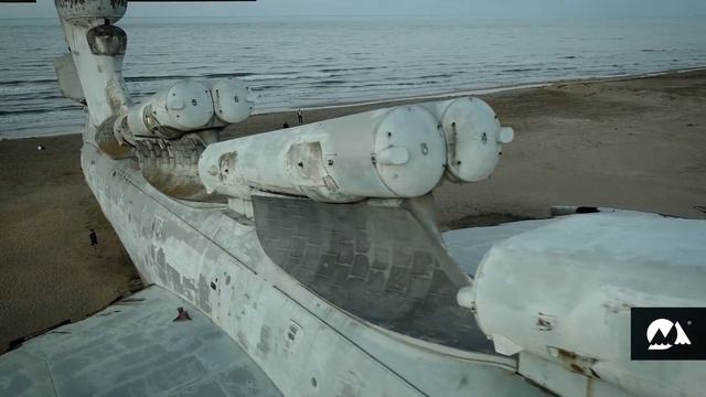 Ekranoplan Lun - The Monster of the Caspian Sea. History of the Unique USSR Ground-Effect Aircraft смотреть онлайн