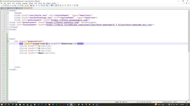 Bootstrap Pagination Part-12 смотреть онлайн