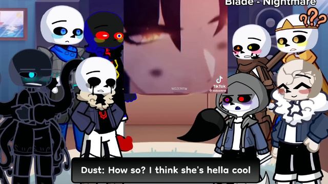 Sans Au's Reacts to Y/N as Nightmare's Future Girlfriend смотреть онлайн